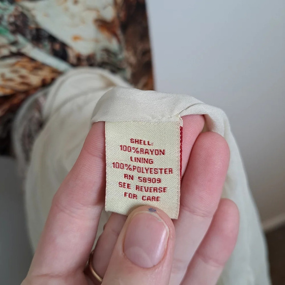 Reba Cream Orange Fairygrunge Whimsygoth Rhinestone Boho Midi Dress Size 14 - Picture 6 of 7